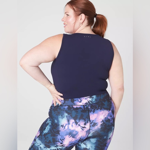 Livi Active Navy Blue Tank Top - Picture 2 of 7